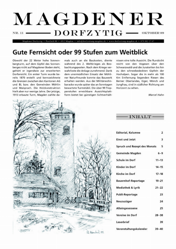 Titelseite Nr. 11