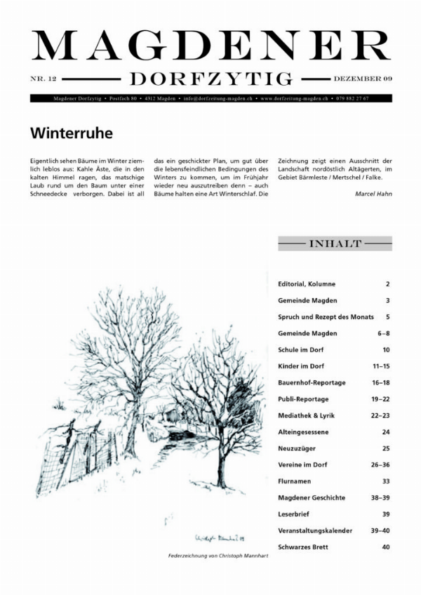 Titelseite Nr. 12