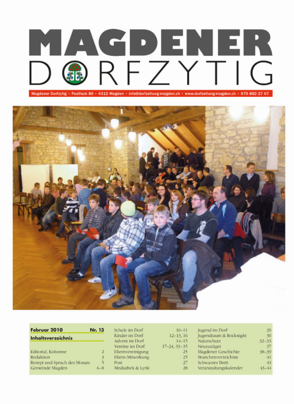 Titelseite Nr. 13