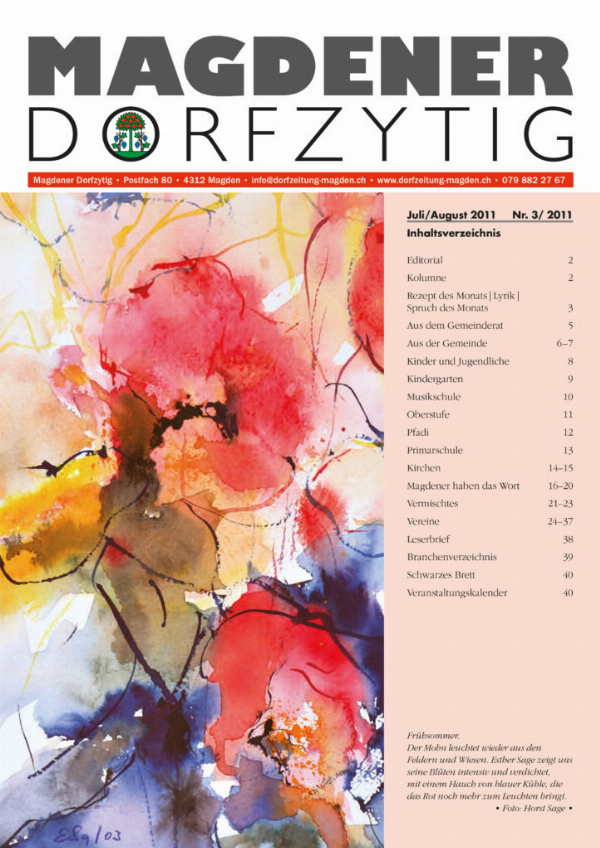 Titelseite Nr. 21