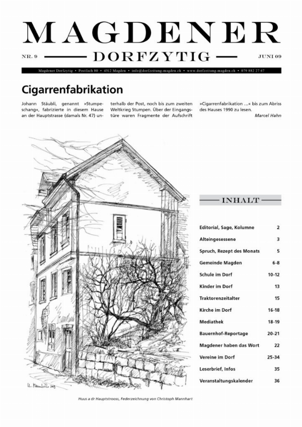 Titelseite Nr. 9